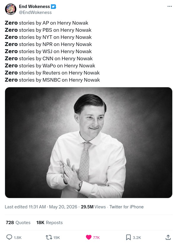 The mainstream media ignored Henry Nowak's death and police incompetence