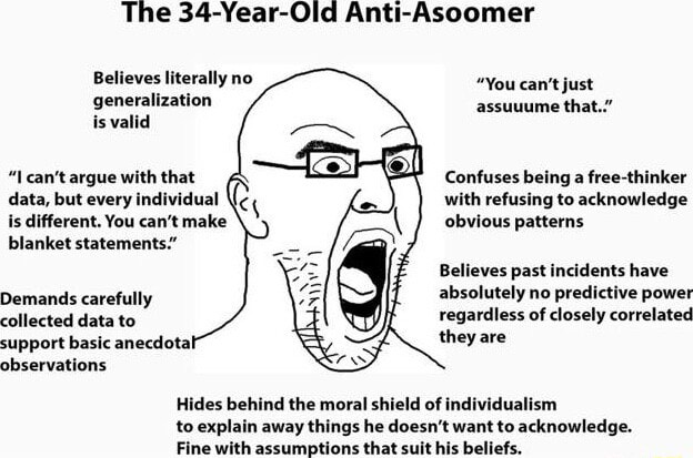 The Anti-asoomer tactical nihilism meme.