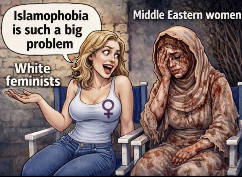 Islam among leftist feminists vs women in Islamic cultures.