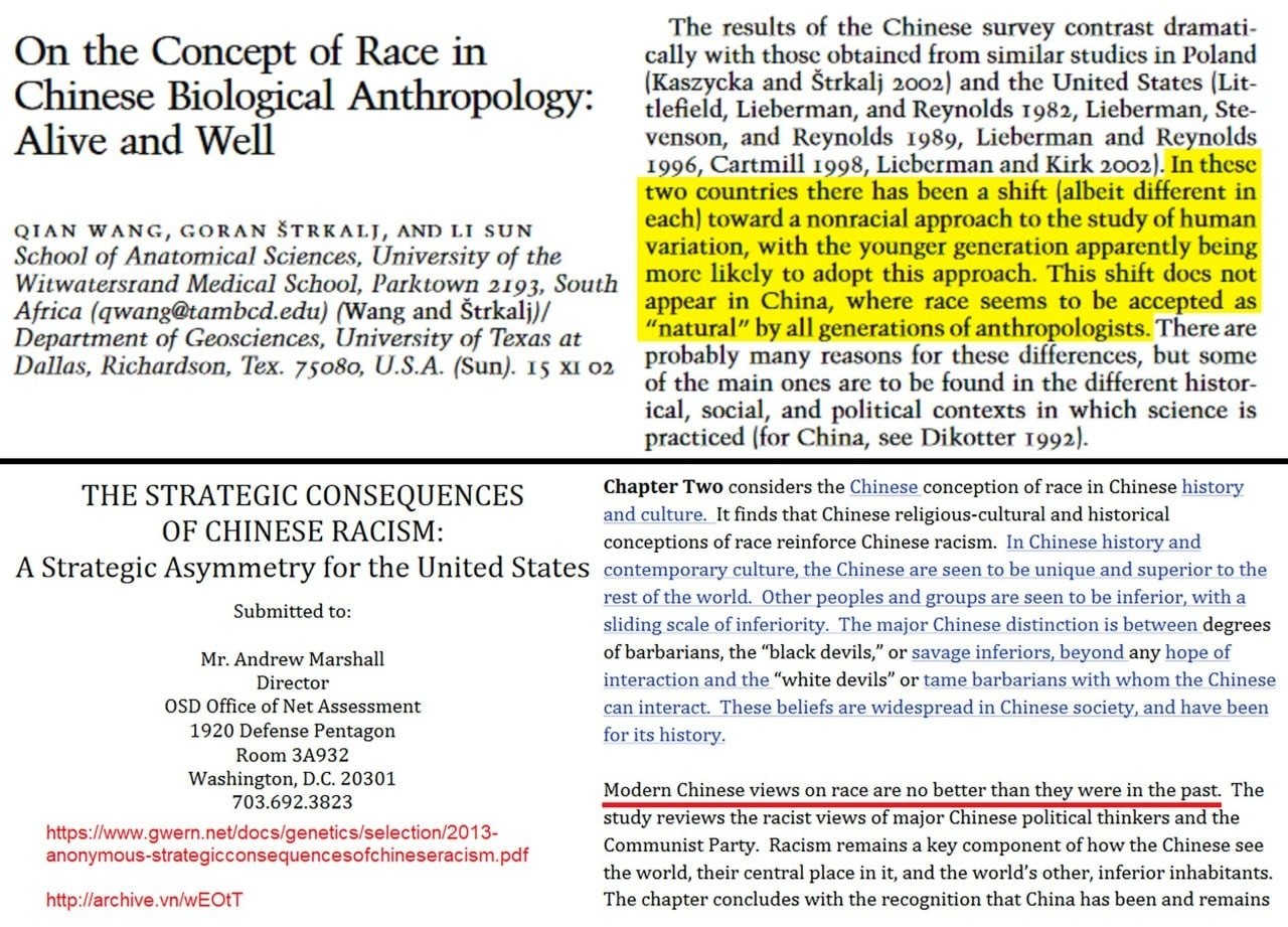 Race realism and denialism among Chinese scientists