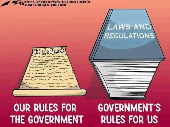 Rules for Government vs Rules for the People