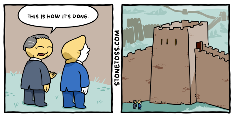 Trump-China Great Wall