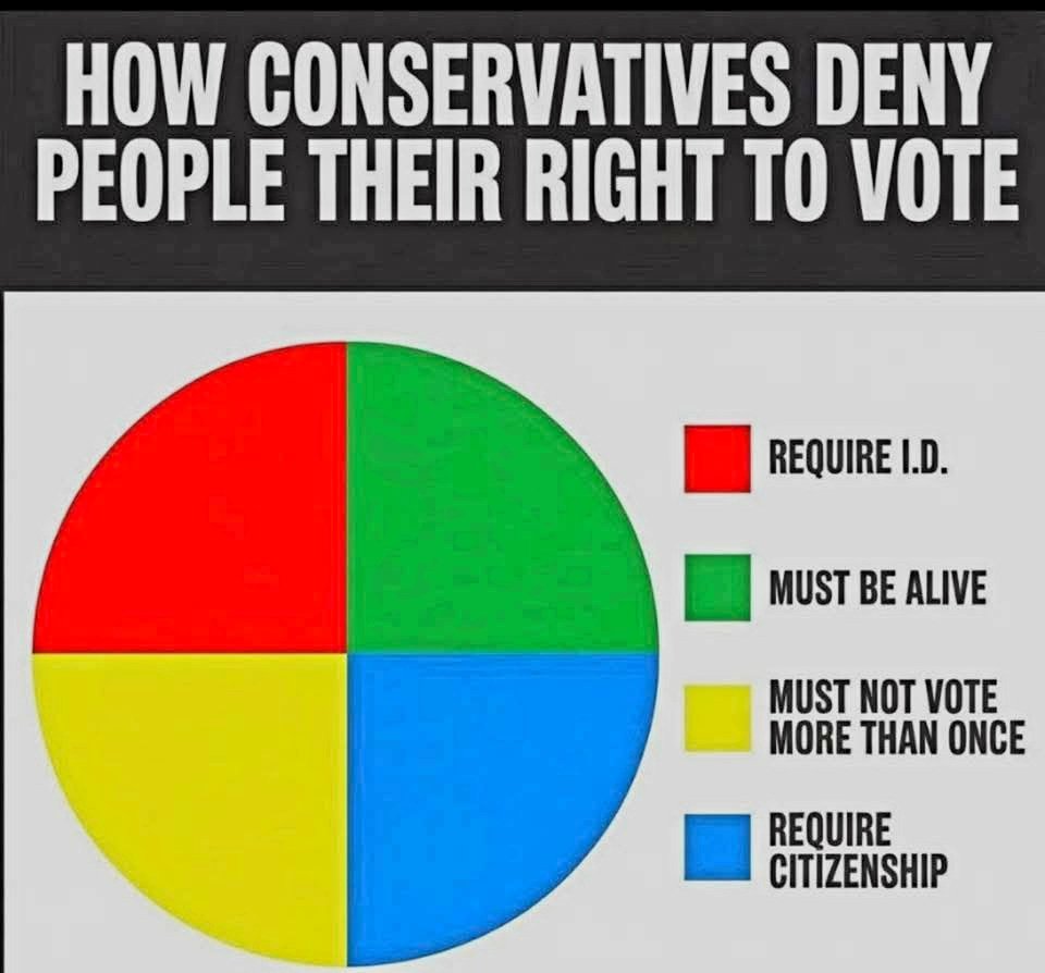 What conservatives require to vote